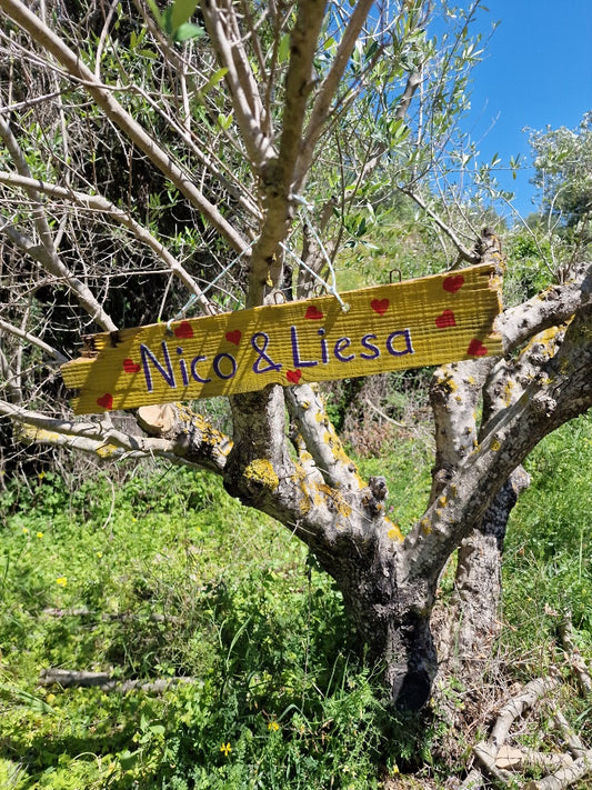 Ergänzung: Namens-Kennzeichen auf deinem Olivenbaum